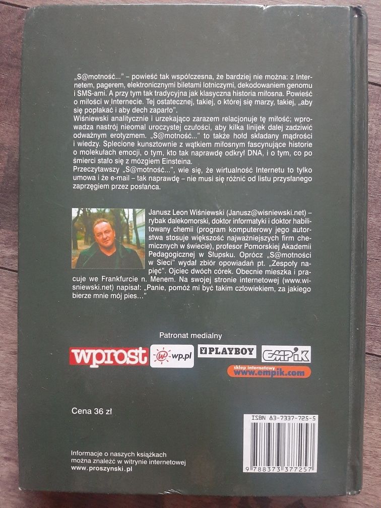 Janusz Wiśniewski 3 książki w pakiecie Grand, Los powtórzony i samotno