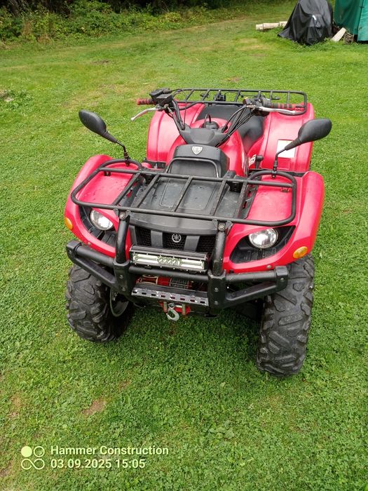 Quad Yamaha grizzly 660 zarejestrowany i ubezpieczony