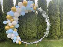 Stelaż gorlanda balonowa komunia, chrzest, roczek