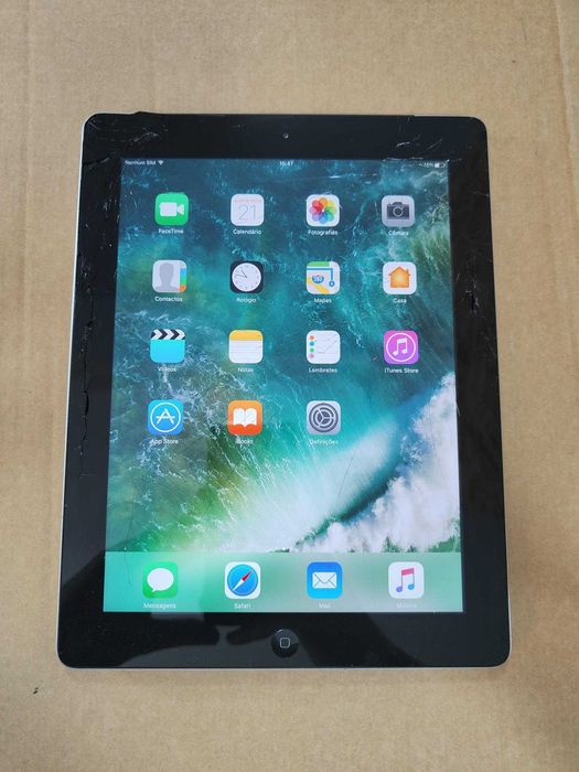 iPad 4 Wi-Fi 16GB Cinzento