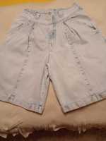 Spodnie jeansowe bermudy jasne na lato M/38