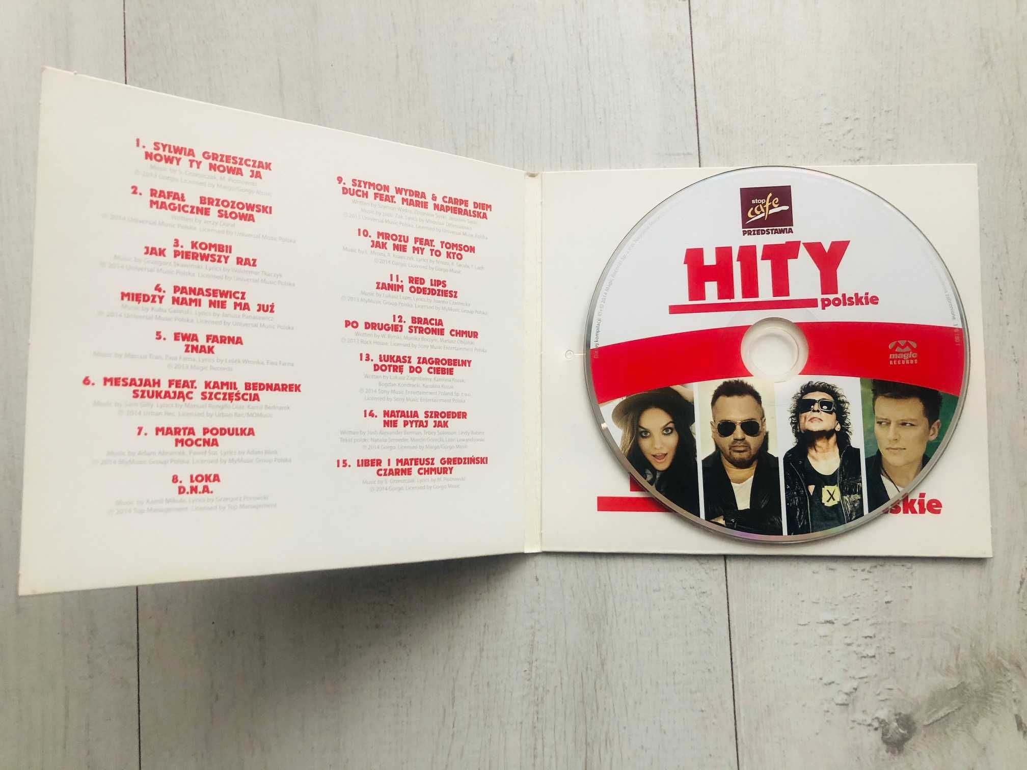 Płyta CD HITY Polskie Kombi Mrozu Wydra Bednarek Grzeszczak Farna