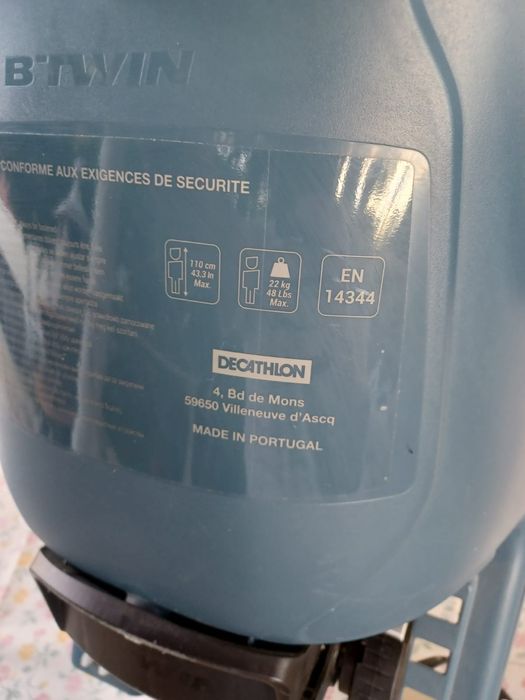 Cadeira de criança para bicicleta