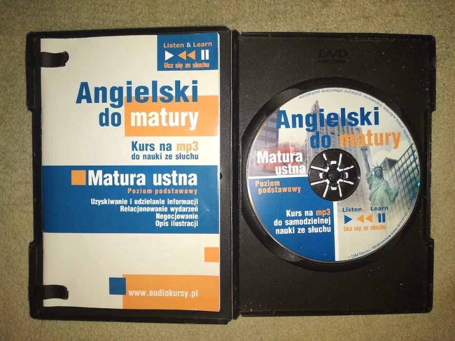 Angielski do Matury Kurs na audio Matura ustna poziom podstawowy