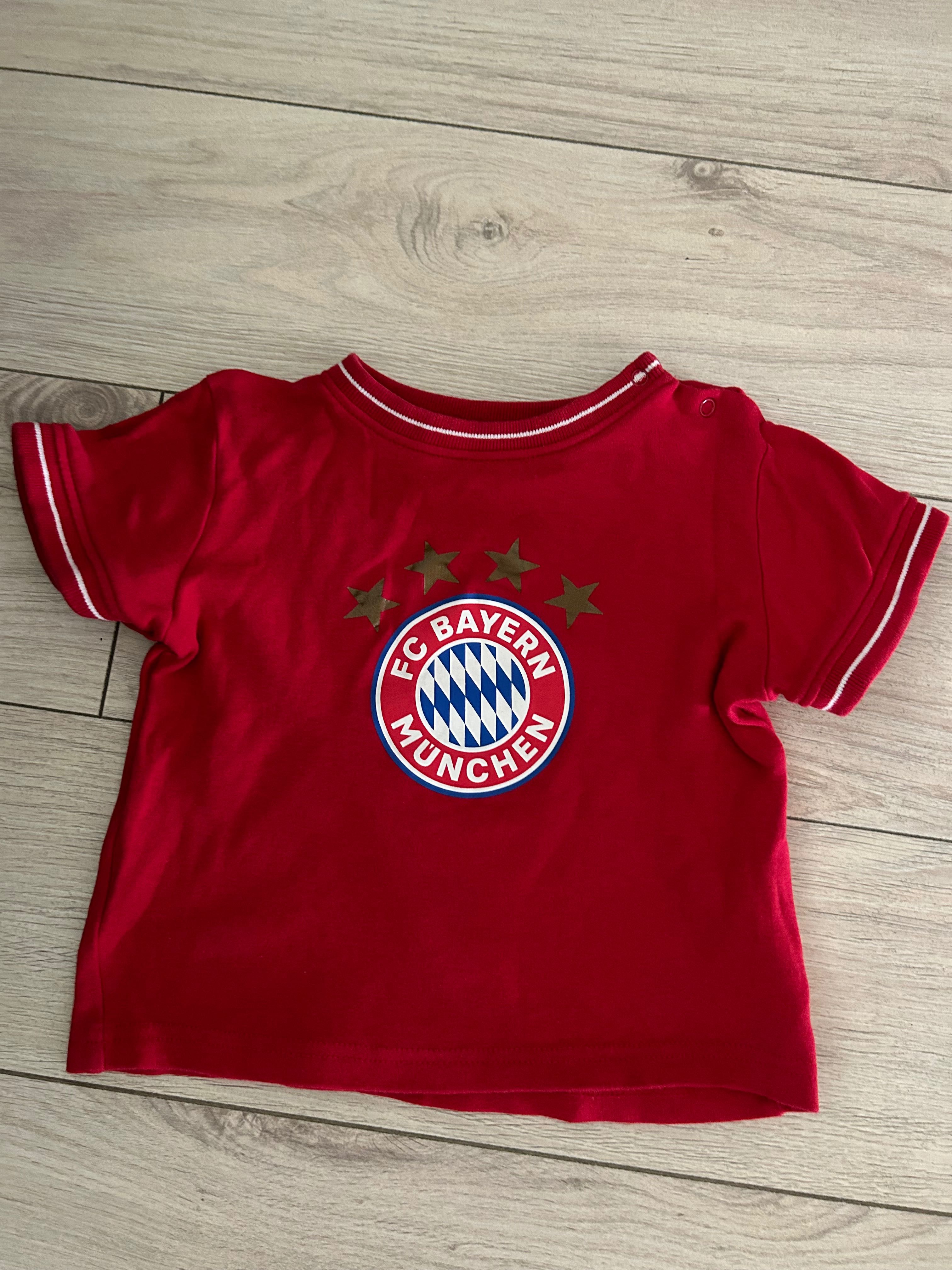 FC Bayern Munchen t-shirt rozm 86-92