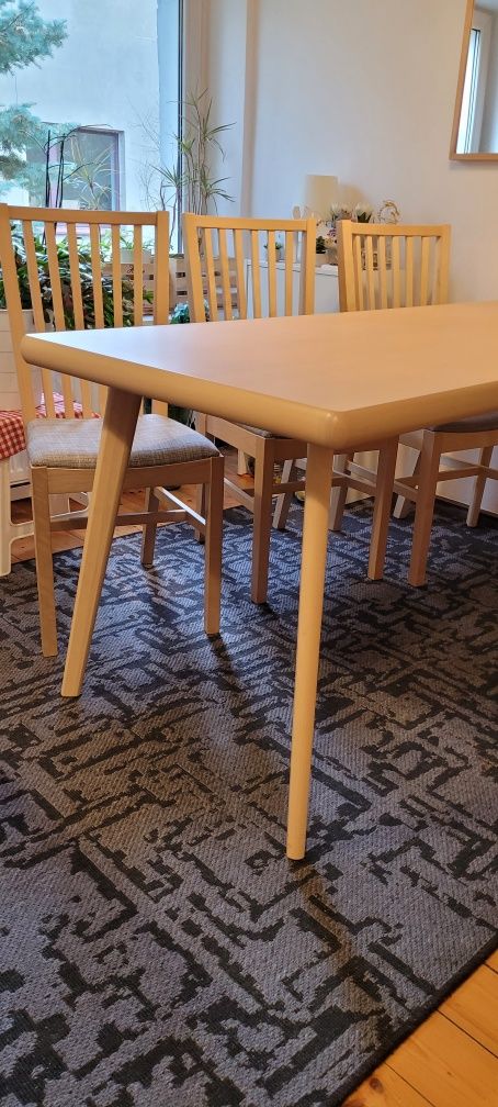 IKEA MARKERAD stół 170x75 buk brzoza Virgil Abloh