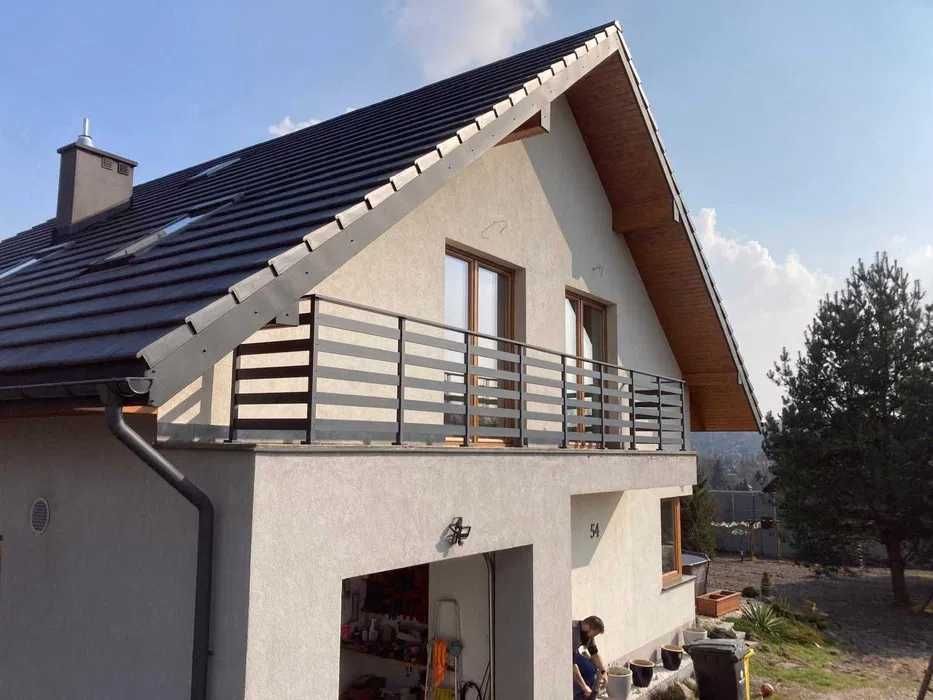 Barierki balustrady aluminiowe zabezpieczenie okienne balkon francuski