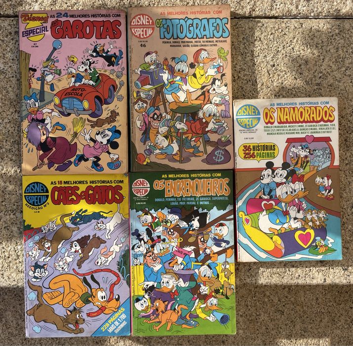 Revistas Vintage banda desenhada Disney Especial