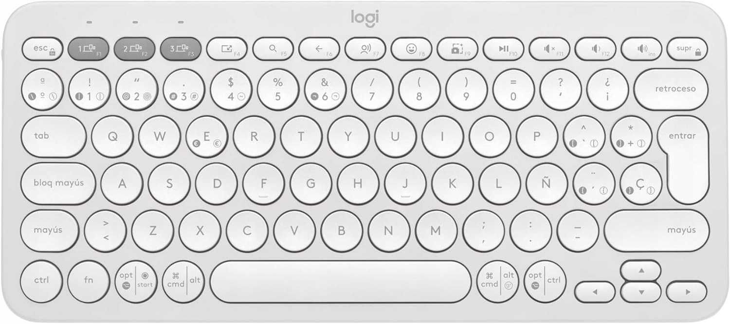 Klawiatura Logitech Pebble Keys 2 K380s QWERTY ES