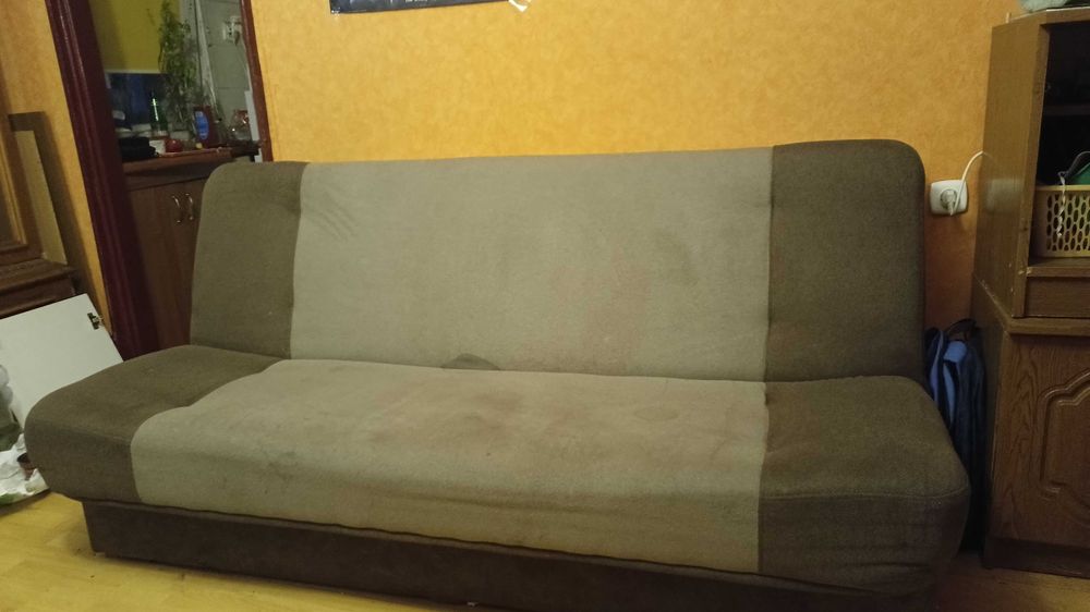 Kanapa wersalka szary grafit używana