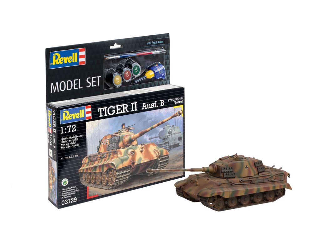 MODEL SET 1/72 Revell 63129 czołg TIGER II AUSF.B