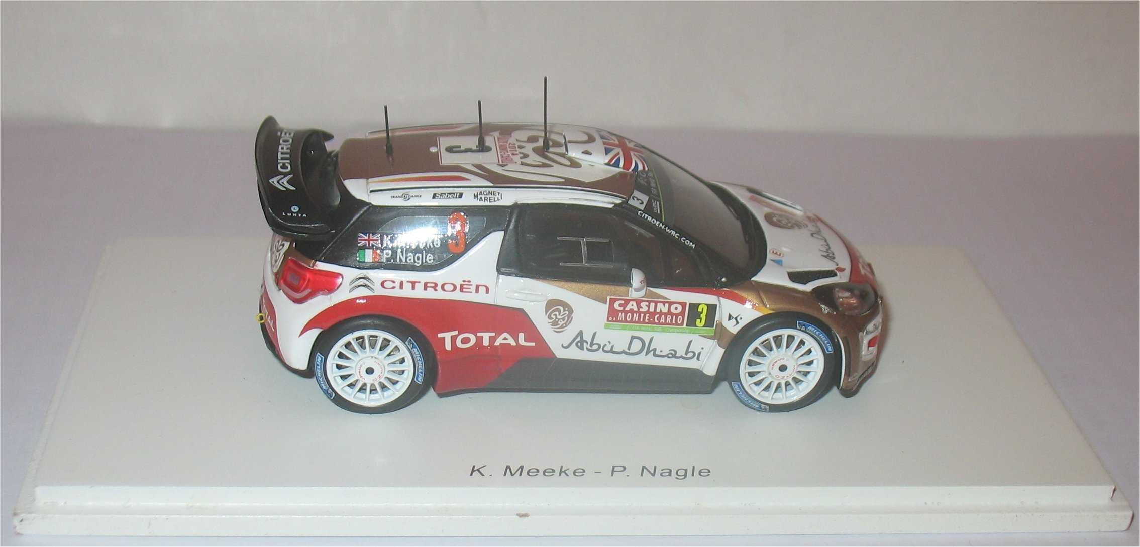 Spark - Citroën DS3 WRC - 3° Rally de Monte Carlo 2014 - Kris Meeke