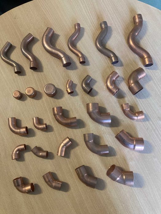 Kształtki miedziane do lutowania