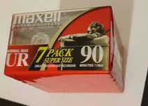Cassette Maxell 7 Pack Super Size (Selado)