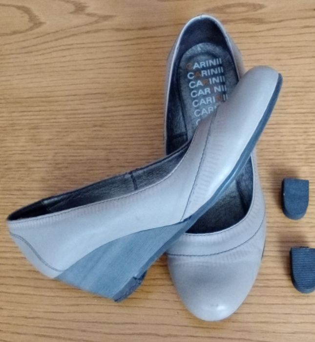 Skórzane buty rozm.38