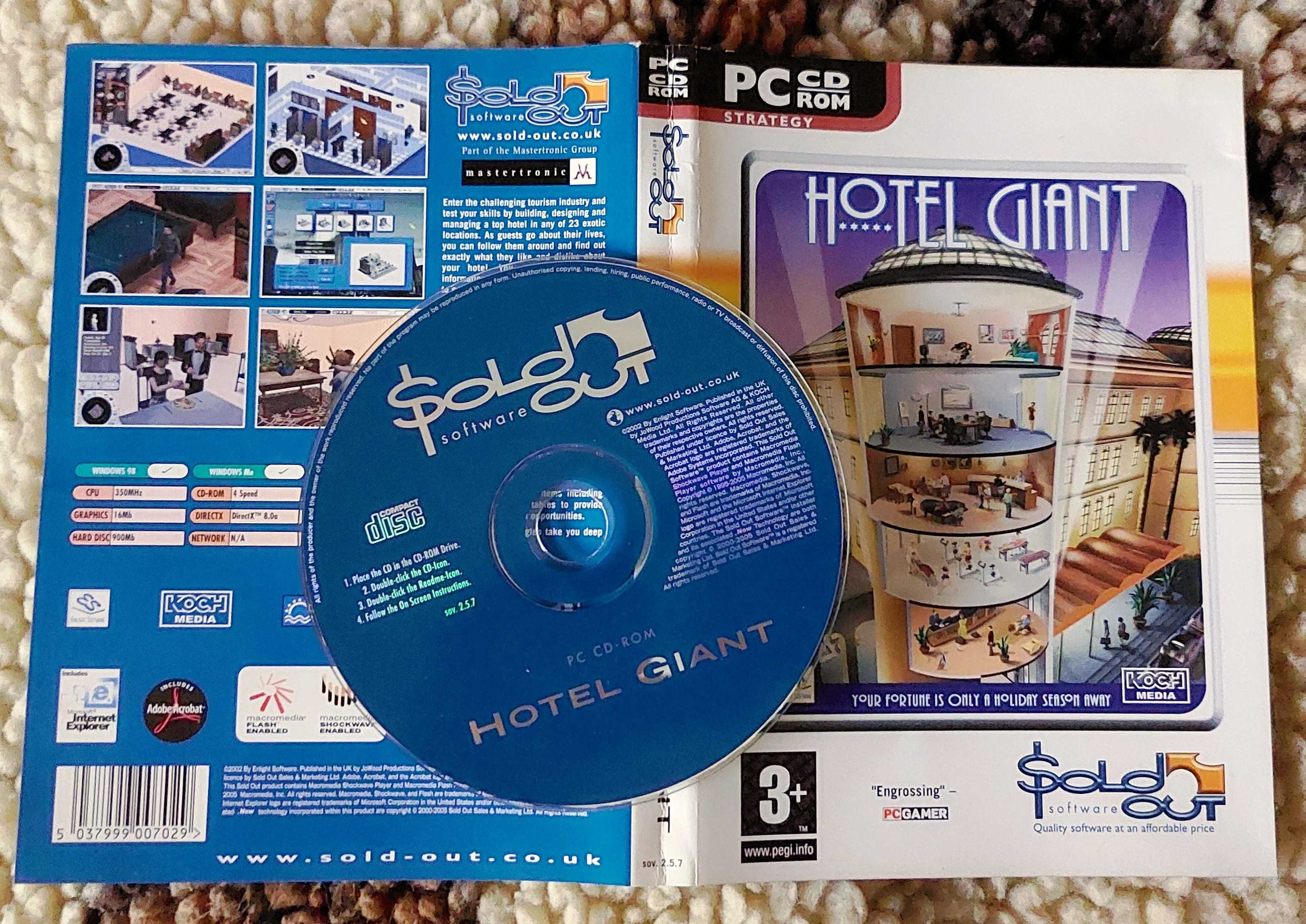 Zestaw 8 gier na PC: Dead Space 2, Scrabble, Hotel Giant, Serious Sam