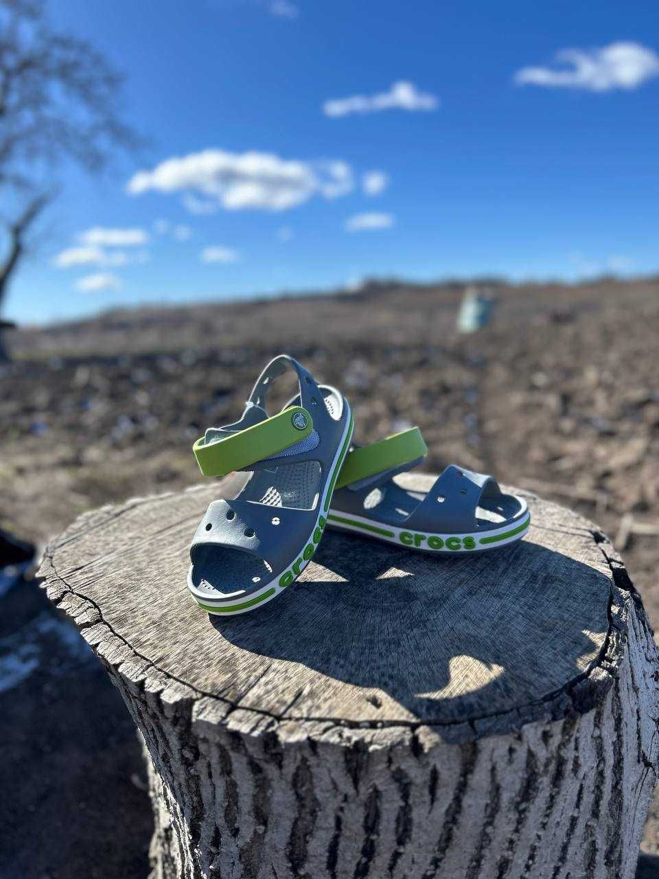 Детские босоножки сандалии Крокс Crocs Sandal Crocband для девочки