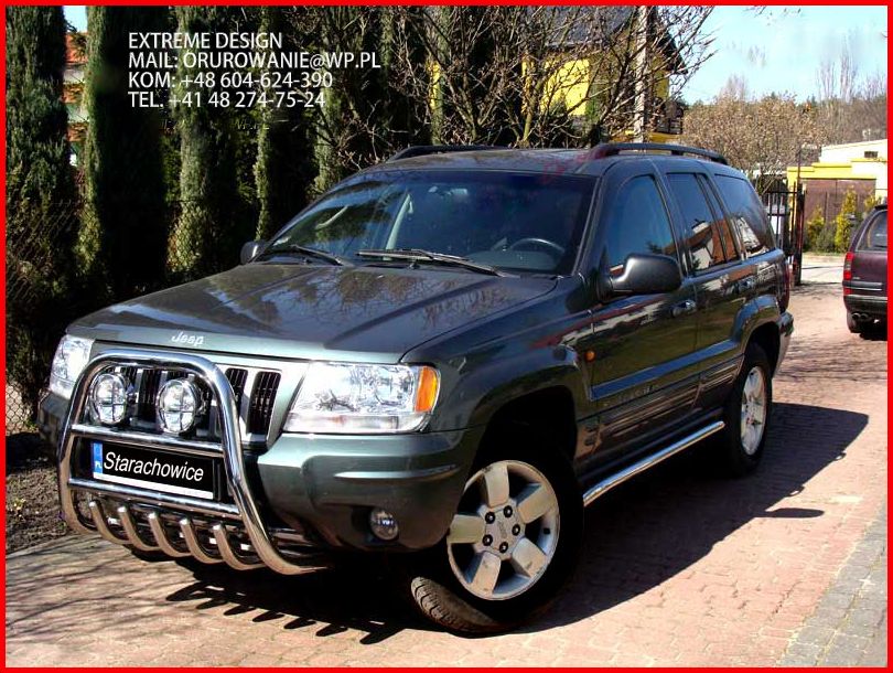 orurowanie jeep grand cherokee liberty compass kangur przednie
