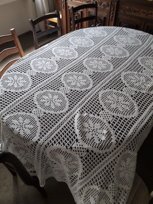 Colcha de cama em crochet nova (LER ANUNCIO)