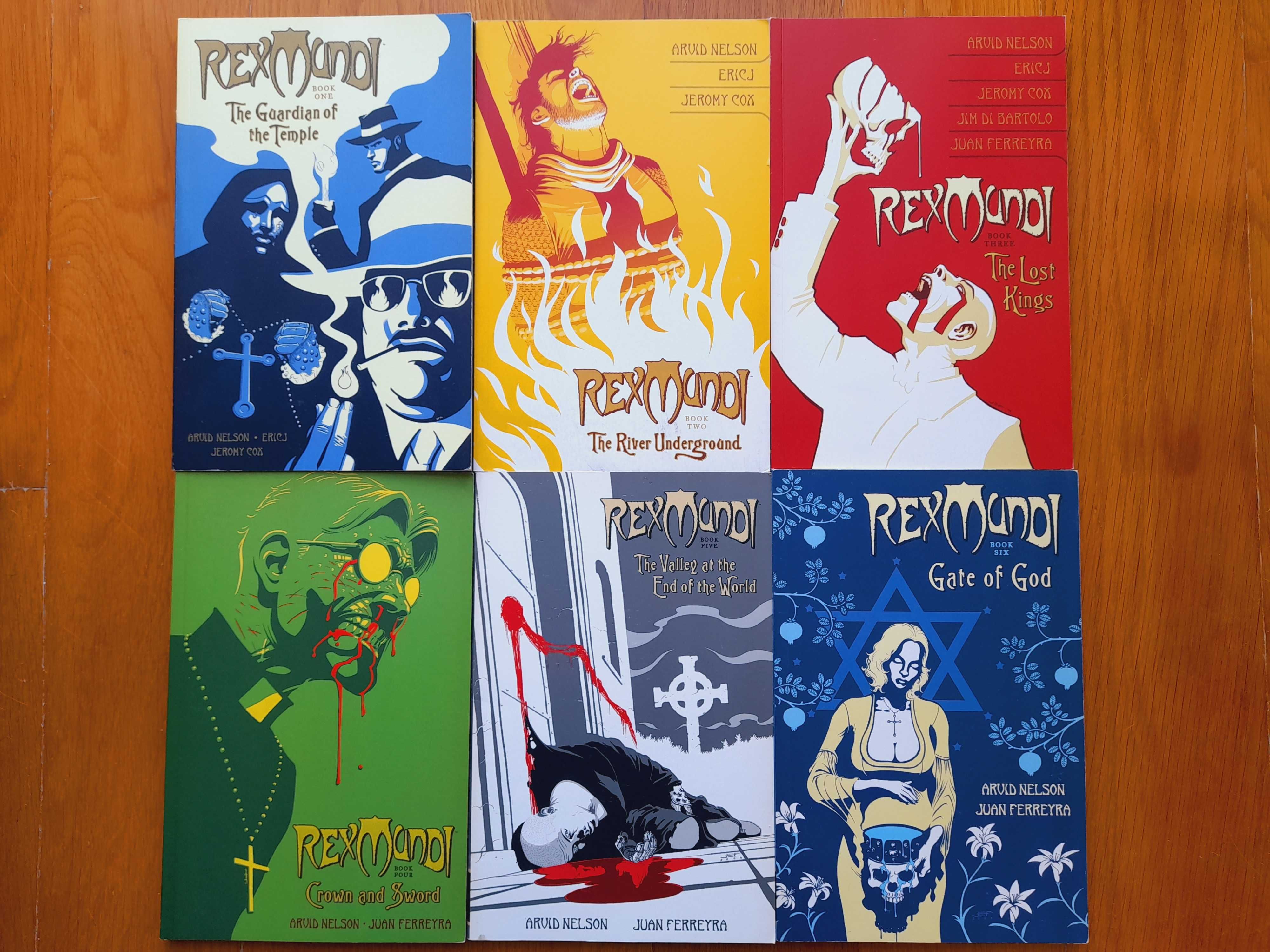 Rex Mundi volumes 1 a 6 (completo)