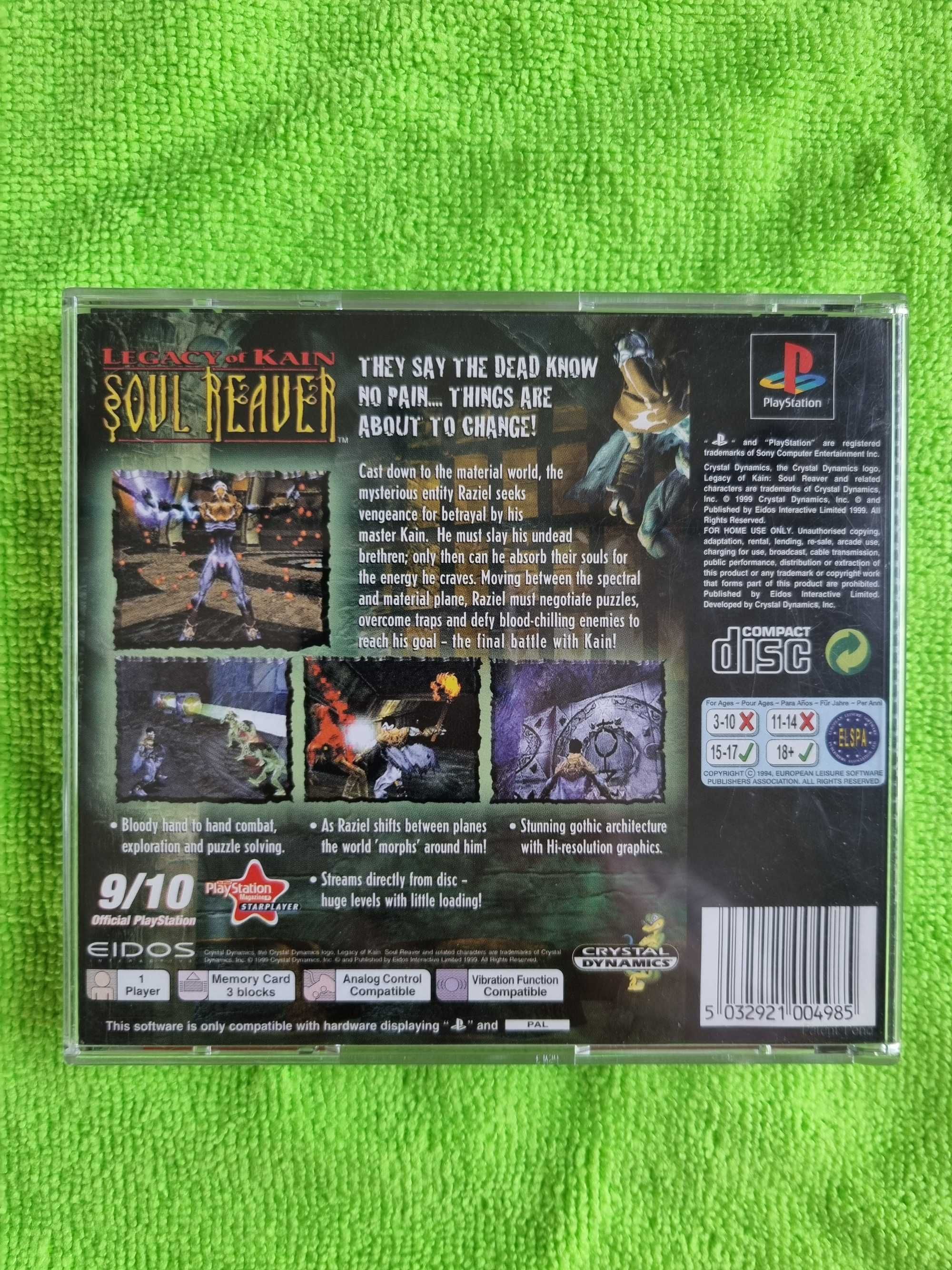 Gra Legacy of Kain Soul Reaver | Playstation