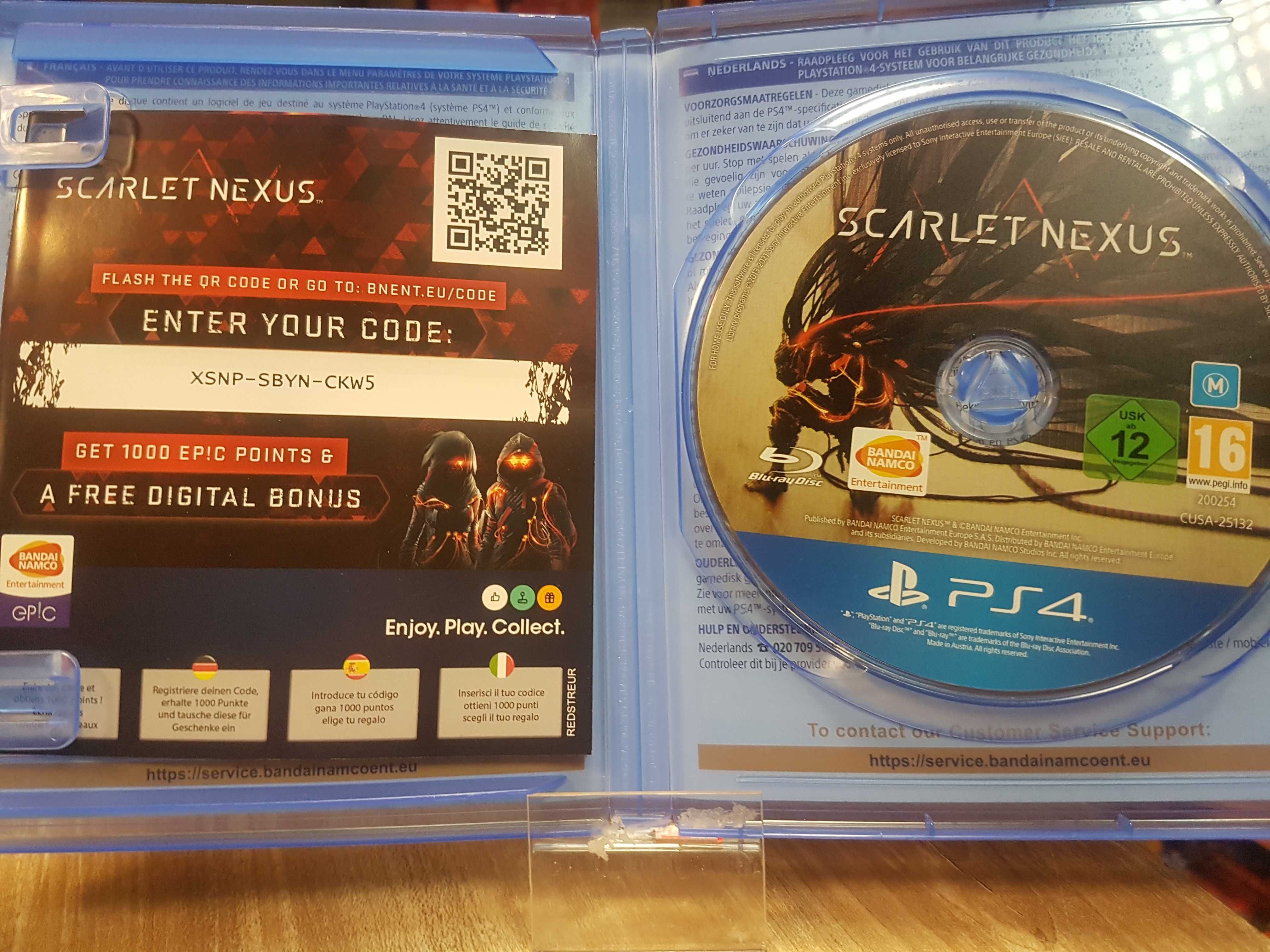 Scarlet Nexus Sony PlayStation 4 (PS4) PS5 SklepRetroWWA