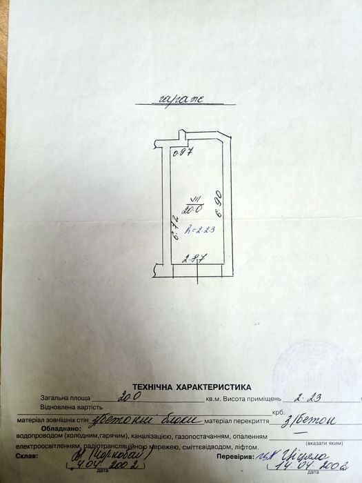 Продаж гаражу  Керамічна