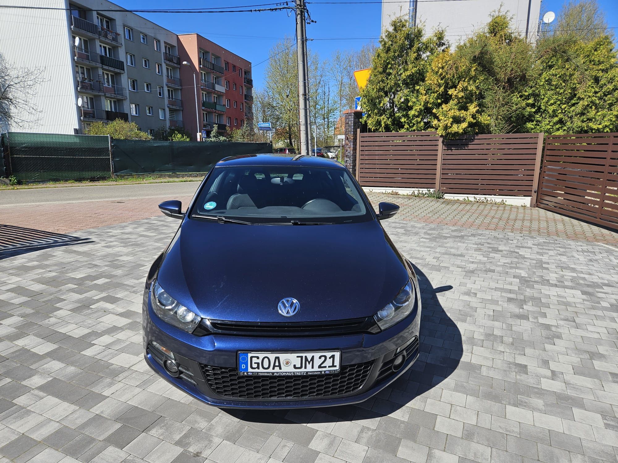 VW Scirocco 2.0 tdi 2014r bixenon czarny sufit 18 cali
