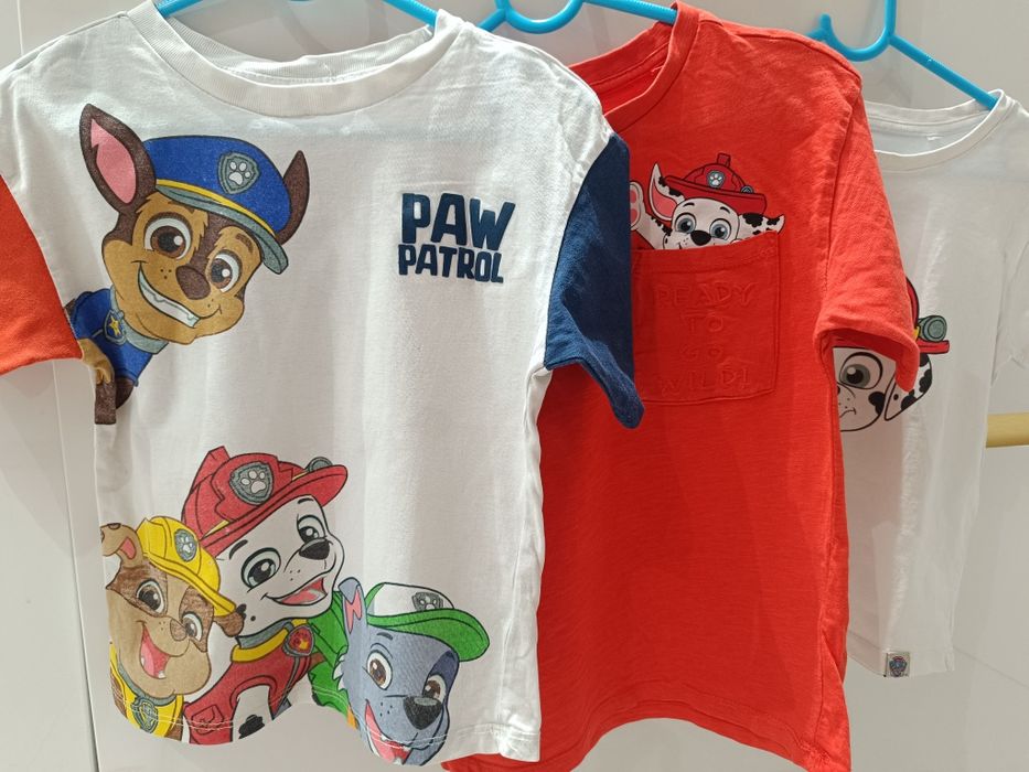 T-shirt chłopięcy Psi Patrol r.100-116 Cool Club