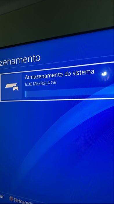 Playstation 4 de 1tb + 2 Comandos + Jogos