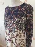 Massimo Dutti sukienka we wzory, wzorzysta S