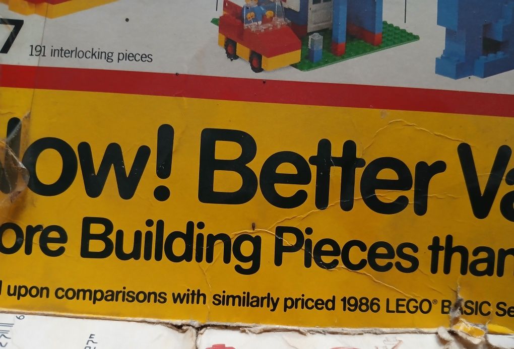 Retro Lego rok 1984 i 1986