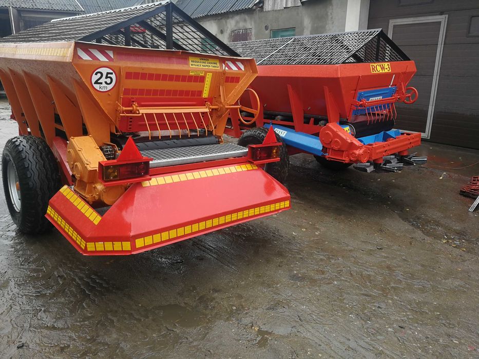 Piaskarka Pias rozsiewacz rcw3 posypywarka solarka /4t,5t,7t pronar/