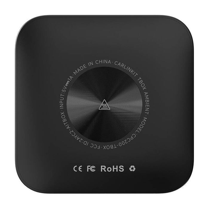 Bezprzewodowy adapter Carlinkit TBOX PLUS LED, 4G/64G, Apple Carplay