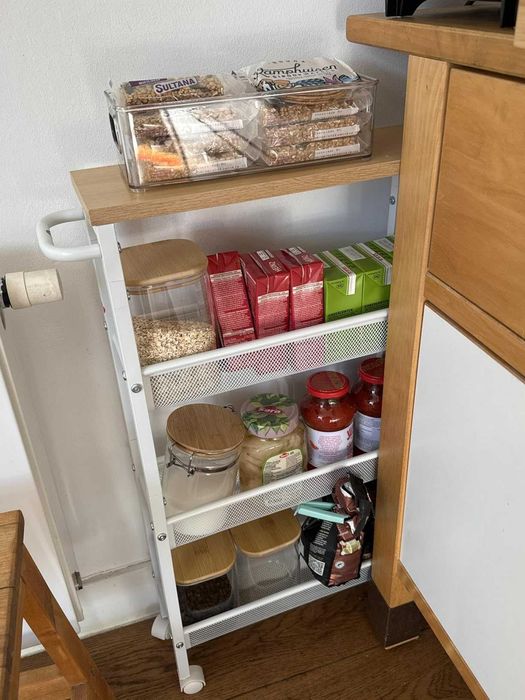 Półki akcesoria do łazienki z poziomami biały przechowywanie