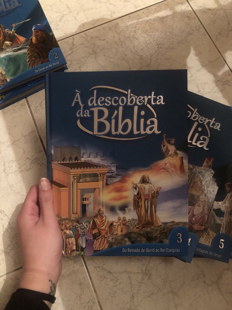 Coleção para crianças a descoberta da Bíblia