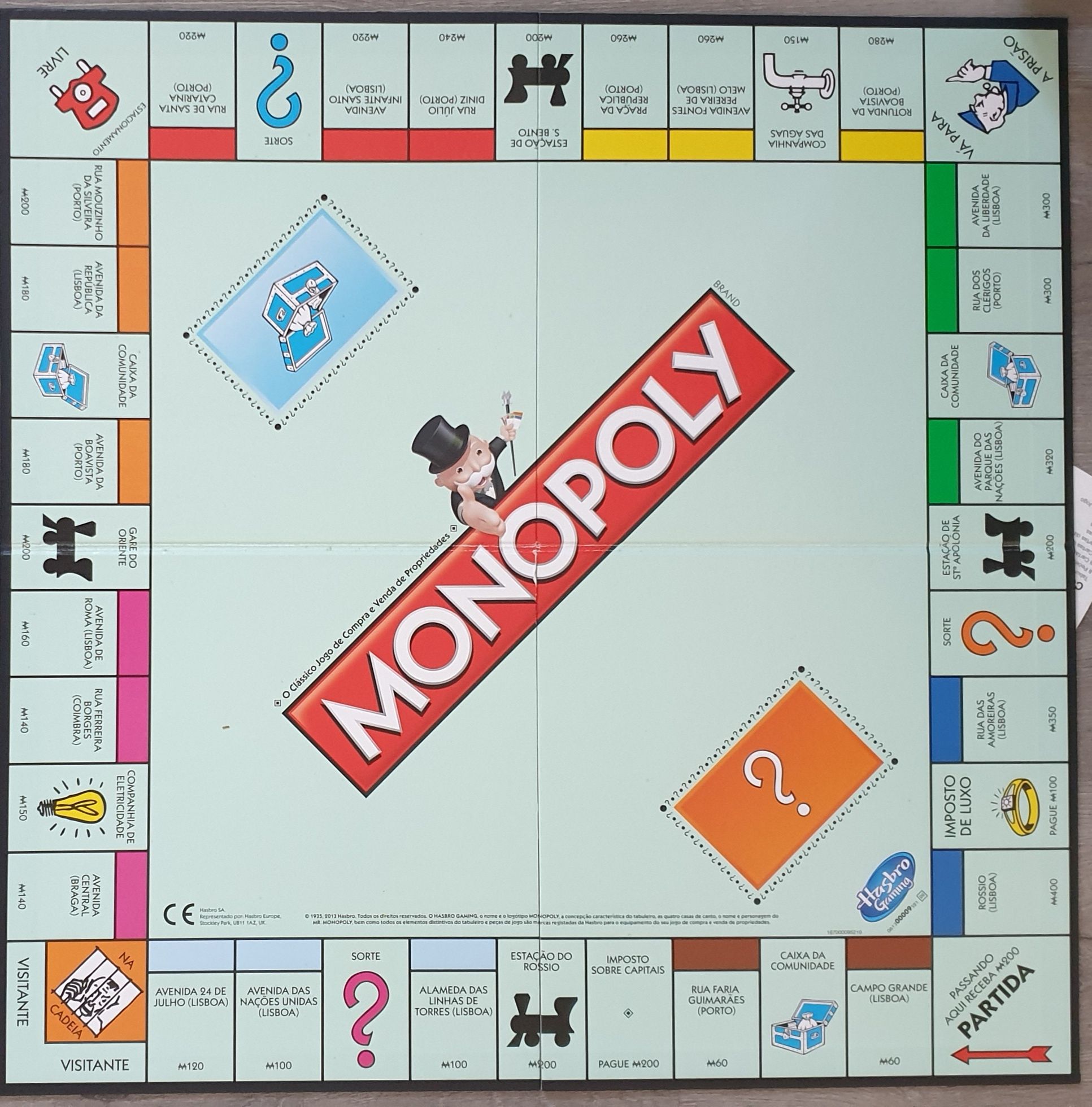 Monopólio classico (jogo de tabuleiro)