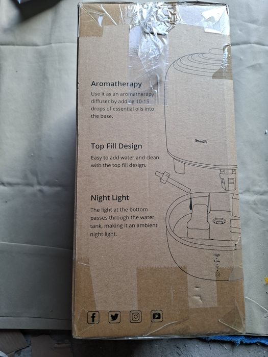 Nawilzacz powietrza goveelifr h7140