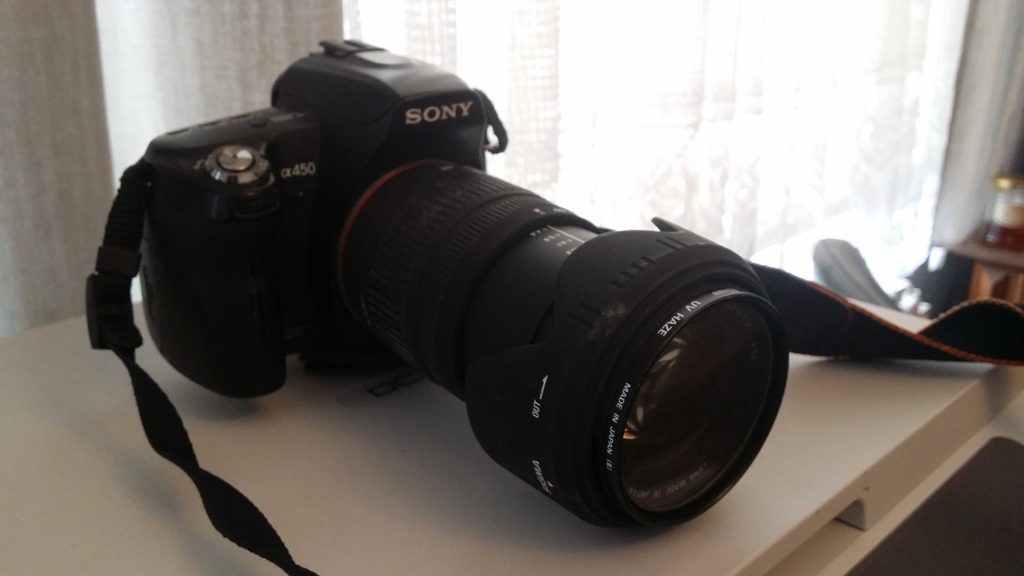 Sony Alfa A450 stan dobry POLECAM!