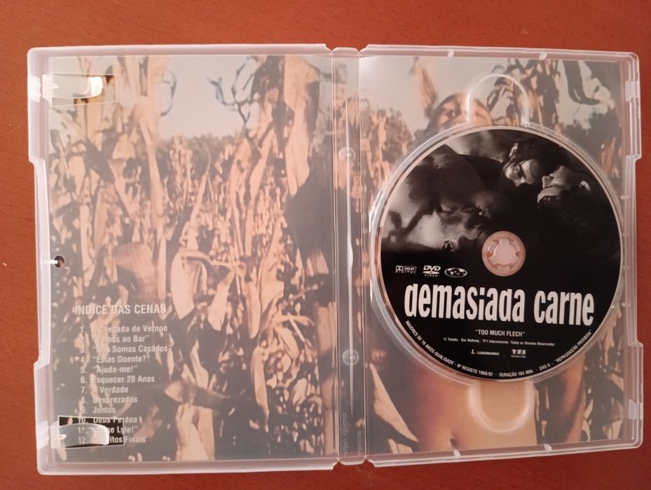DVD demasiada carne