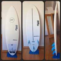 Prancha Surf MF X DHD BLACK Diamond SOY MICK FANNING Soft board