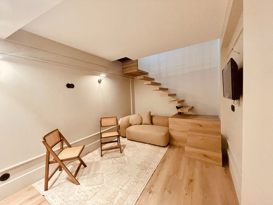 T1 duplex de luxo no centro histórico de Braga