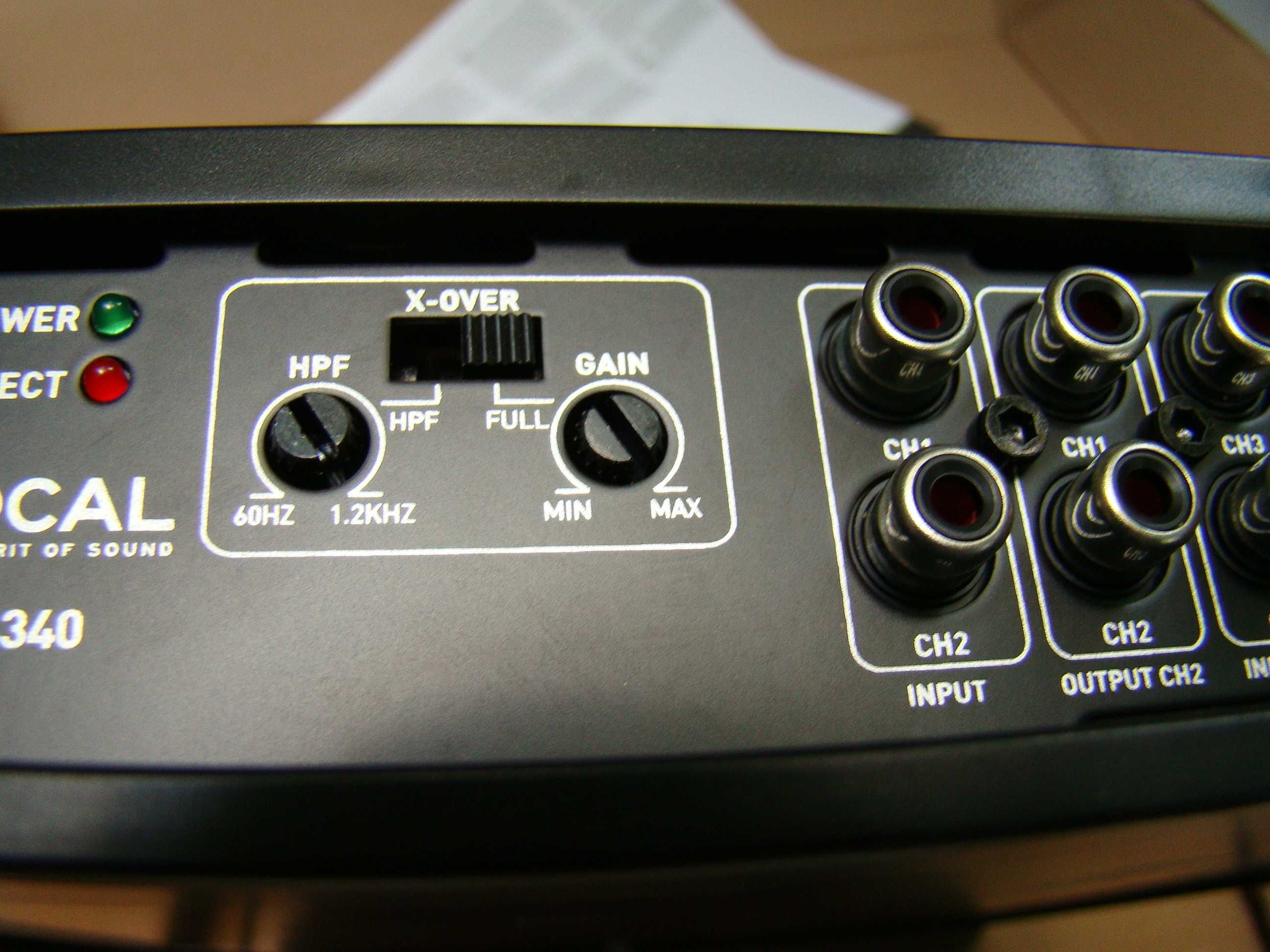 Усиитель автомобильный 4х канальный Focal AP-4340/новый/