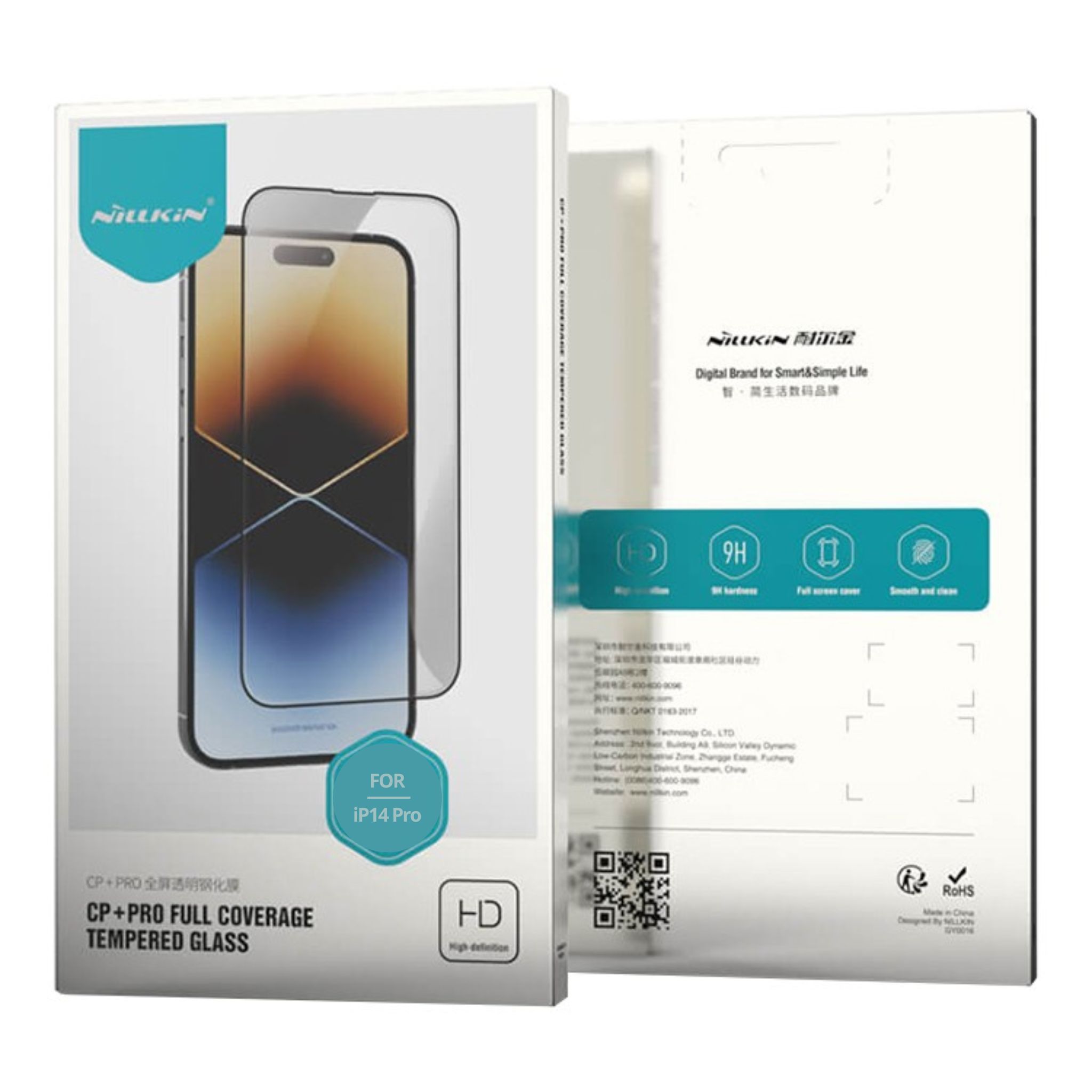 Szkło hartowane do iPhone 14 Pro Nillkin CP+ PRO