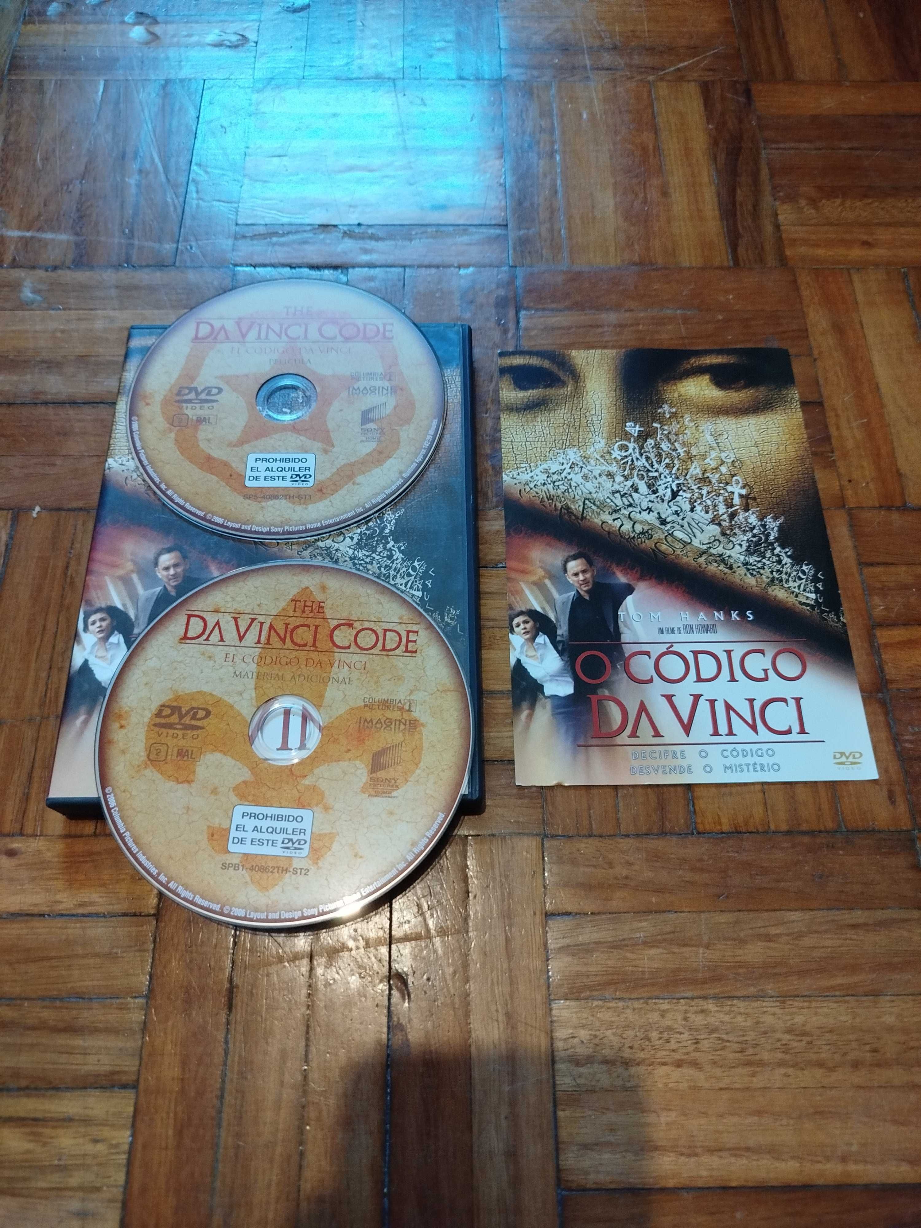 DVD Duplo O Código Da Vinci