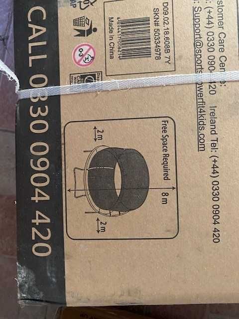 Trampolina Sportspower 3.05m z siatka - NOWA