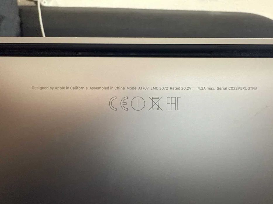 Macbook Pro 15"  18Gb 500Gb memória