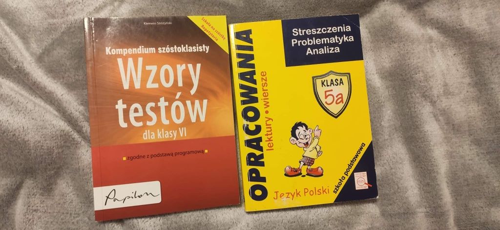 Opracowania i wzory testów dla klasy 6, Kompendium szóstoklasisty