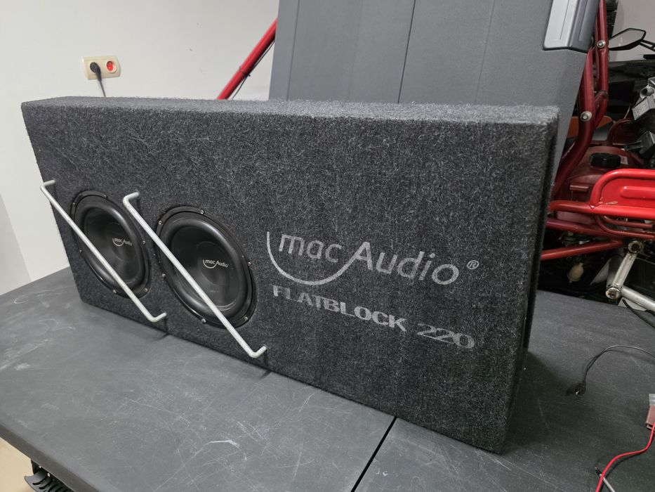Subwoofer skrzynia basowa płytka Macaudio FLATBLOCK 220