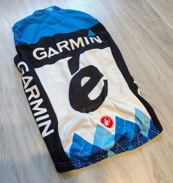 Kamizelka Kolarska Castelli Garmin Sharp F.Wegmann Na Rower Szosowy